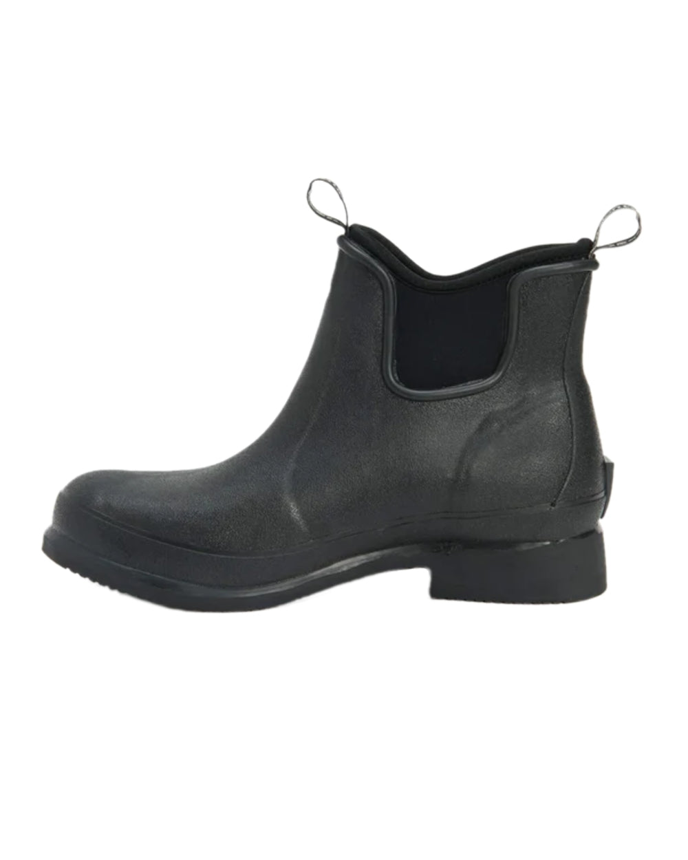 Black Coloured Muck Boots Wear Ankle Boots on white background
