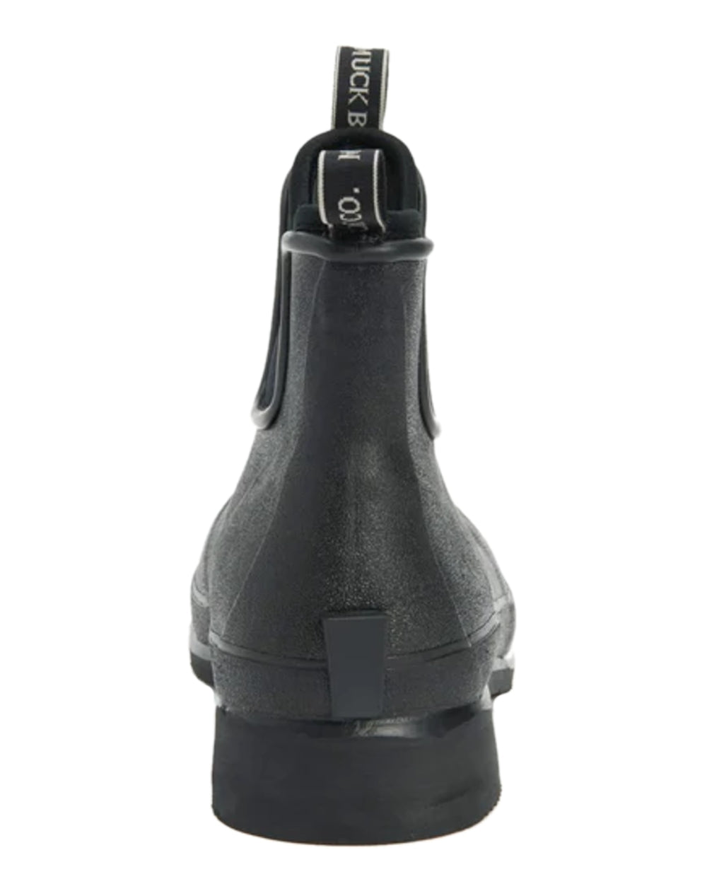 Black Coloured Muck Boots Wear Ankle Boots on white background