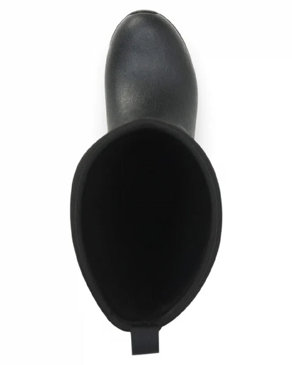 Black Coloured Muck Boots Womens Arctic Adventure Tall Boots on white background