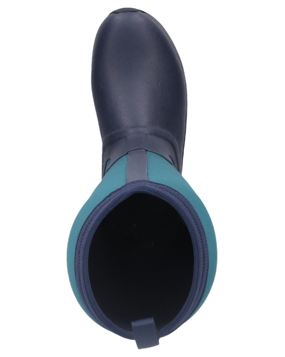 Navy Spruce Coloured Muck Boots Womens Arctic Adventure Tall Boots on white background