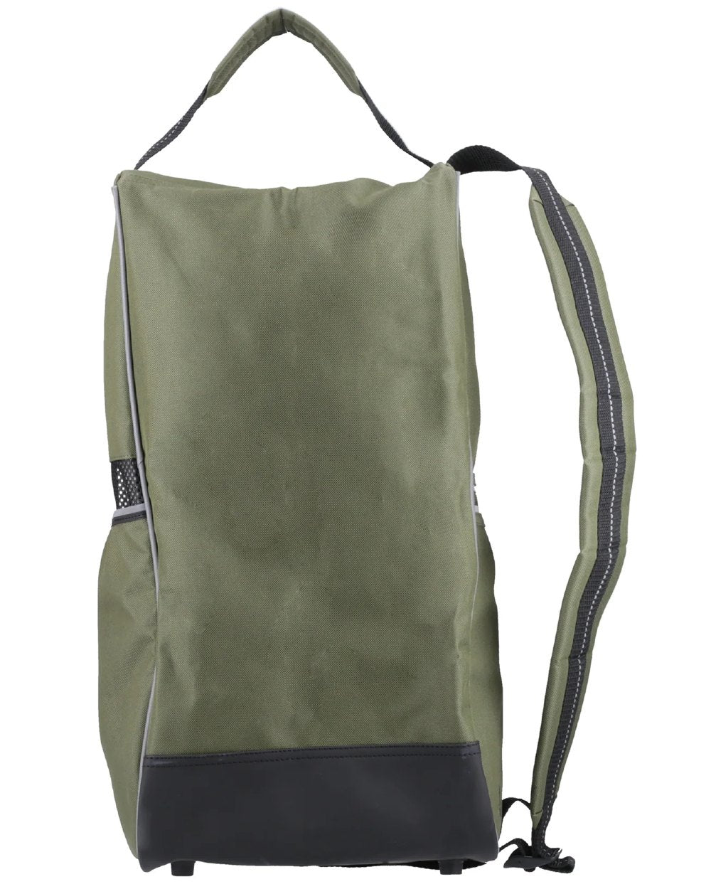 Moss coloured Muck Boot Wellington Boot Bag on white background