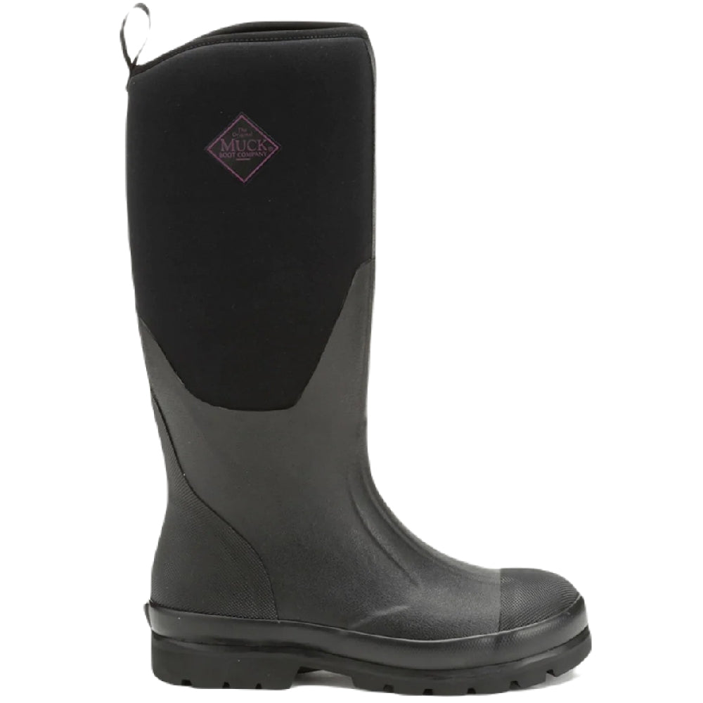Muck Boots Womens Chore Classic Tall Wellingtons in Black
