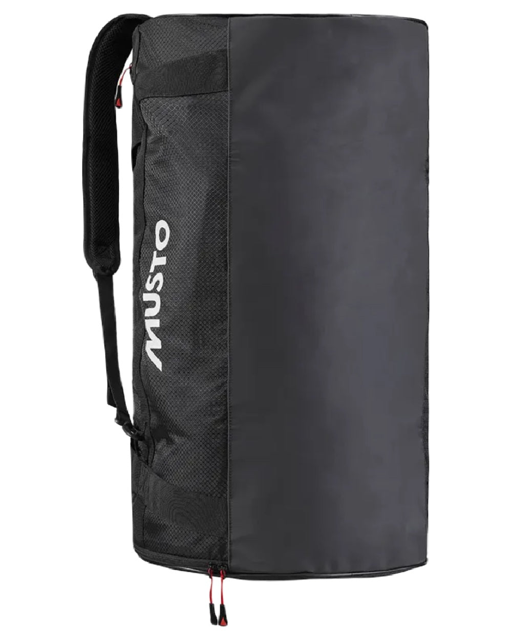 Black coloured Musto Essential 90L Duffel Bag on white background