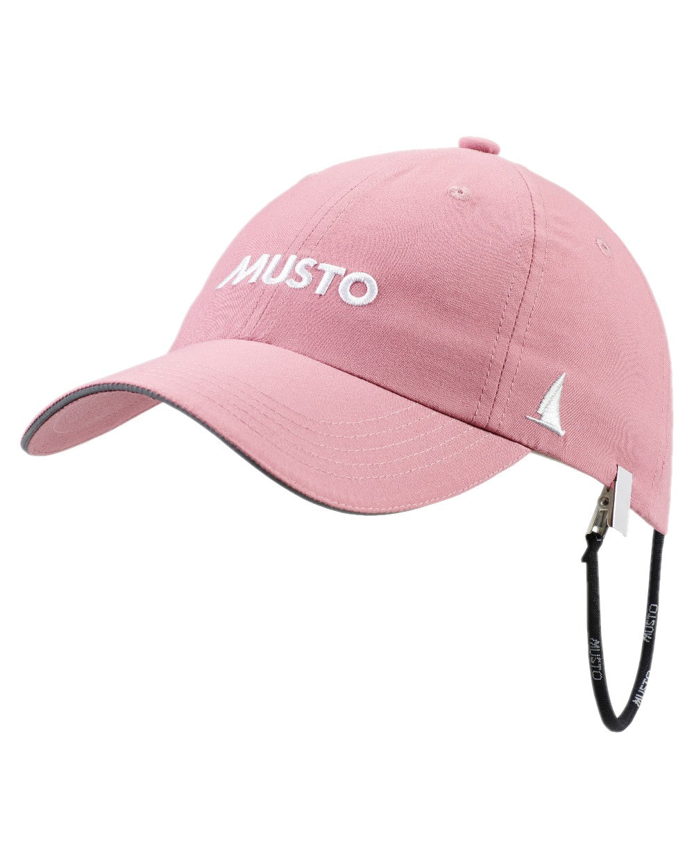 Pink Chalk Coloured Musto Essential Fast Dry Crew Cap on white background