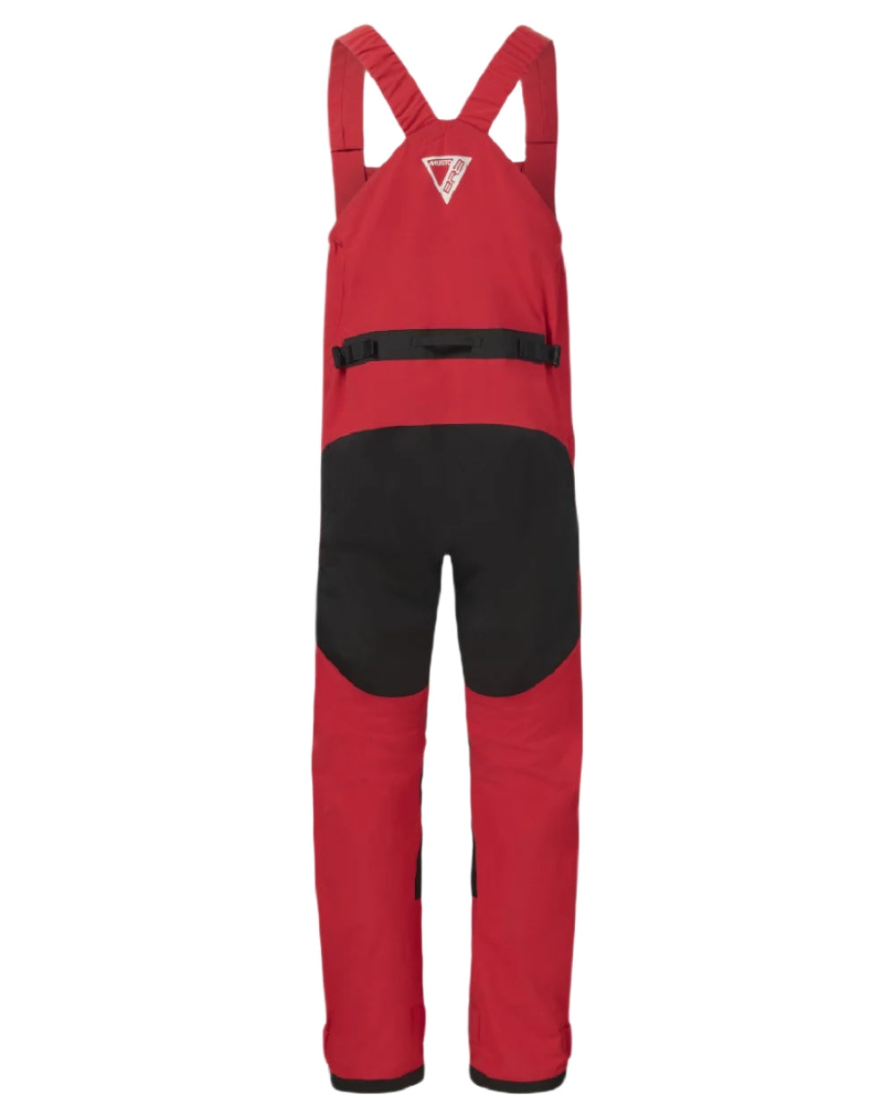 True Red coloured Musto Mens BR3 Pertex Offshore Trousers on white background