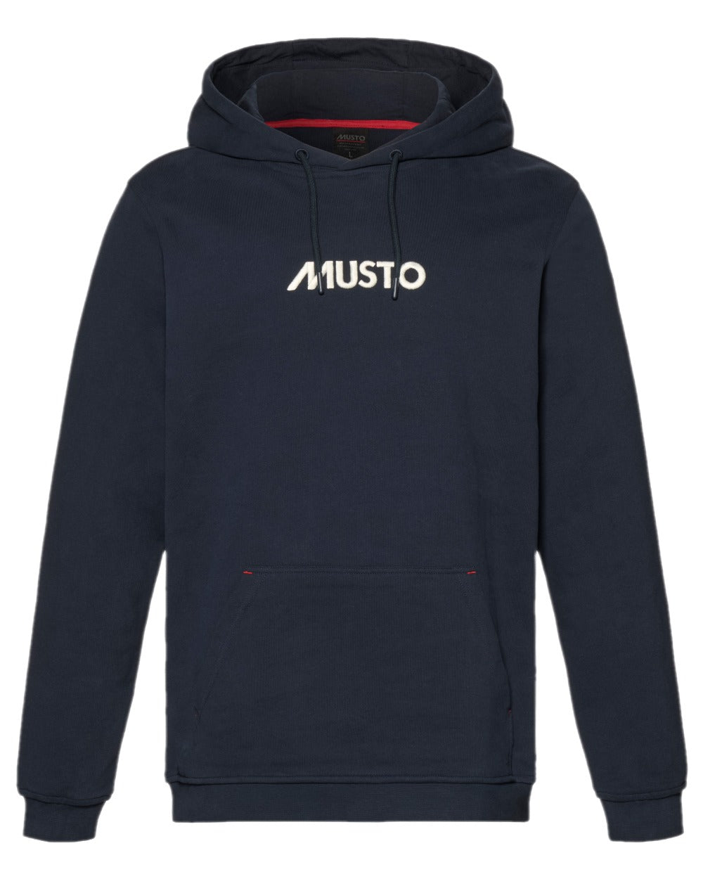 Navy Coloured Musto Mens Classic Hoodie on white background
