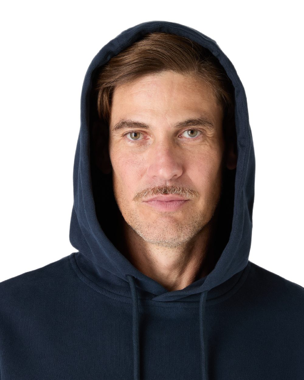 Navy Coloured Musto Mens Classic Hoodie on white background