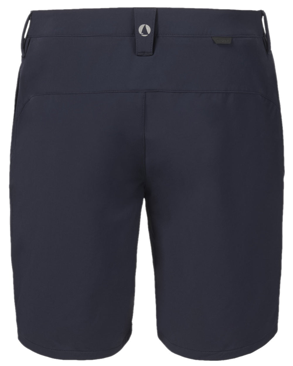 Navy Coloured Musto Mens Evo Active Shorts on white background