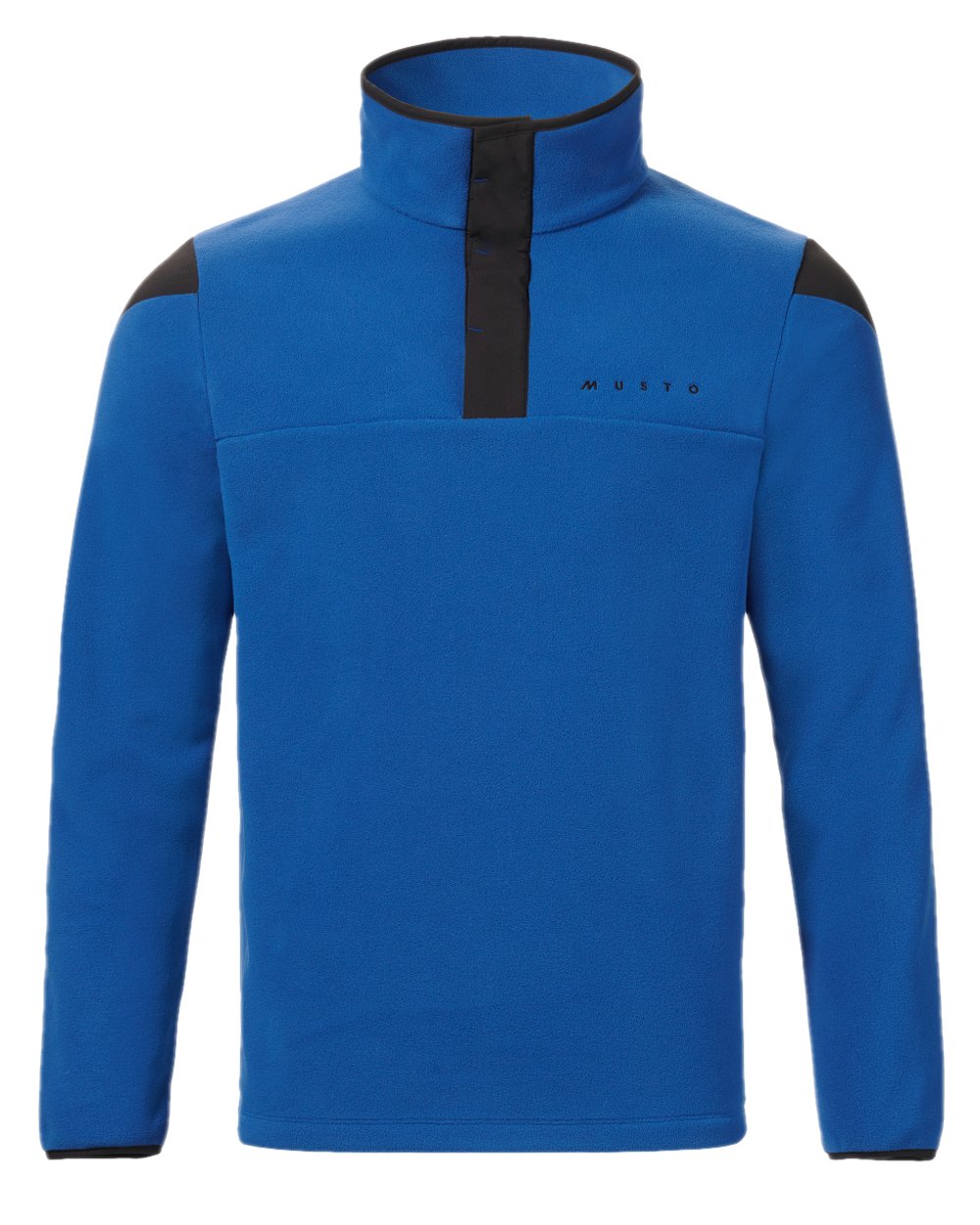 Mazarine Blue Coloured Musto Mens Evo Polartec 200 Pullover Fleece on white background