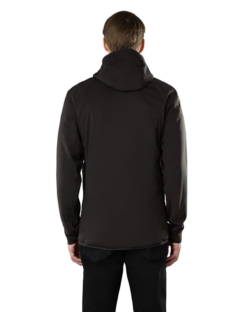 Black Coloured Musto Mens Evo Thermal Primaloft Waterproof Jacket on white background