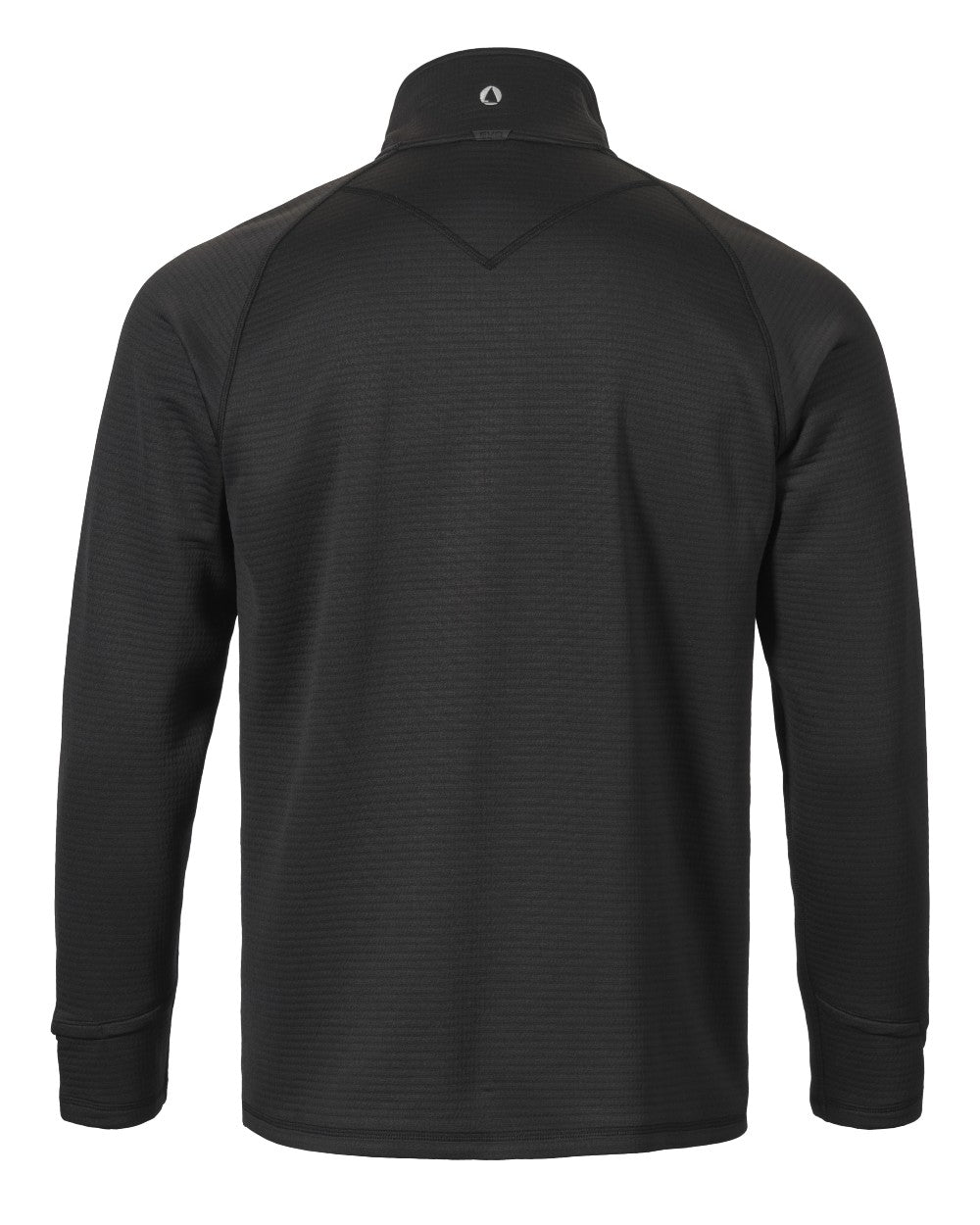 Black Coloured Musto Mens Evo Thermal Tech Fleece Jacket on white background