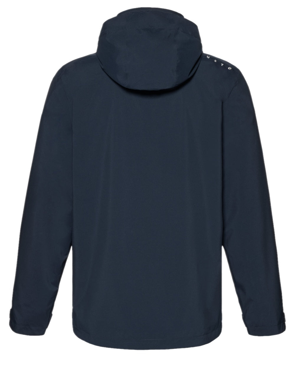 Navy Coloured Musto Mens Evo Waterproof Crew Jacket on white background