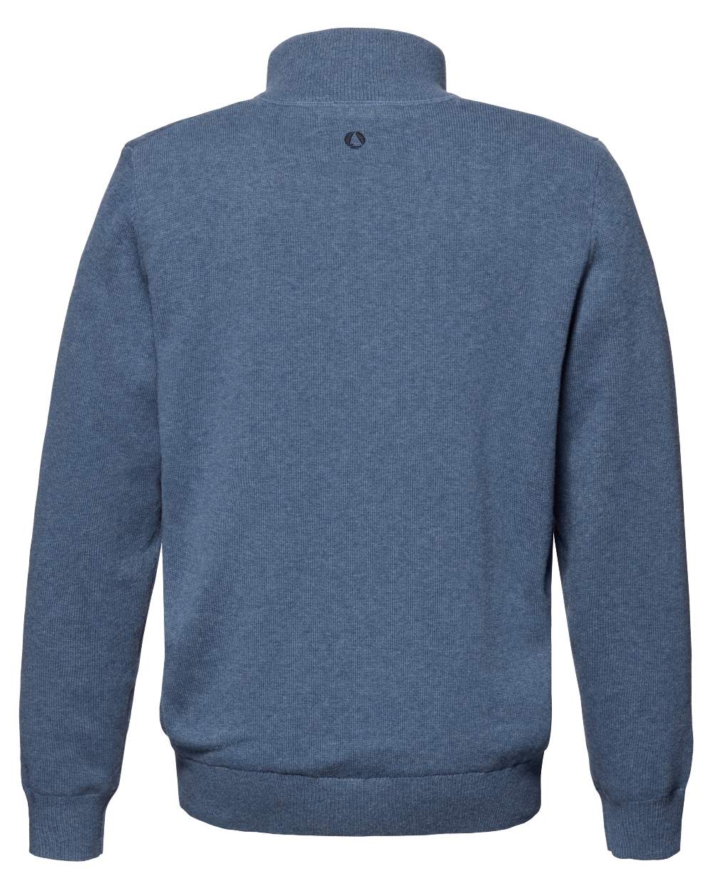 Shadow Blue Coloured Musto Mens Evo Windproof Knit Jacket on white background