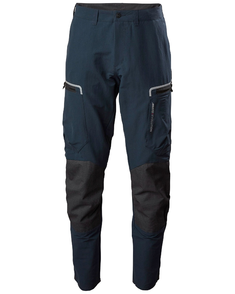 True Navy coloured Musto Mens Evolution Performance Trouser 2.0 on white background