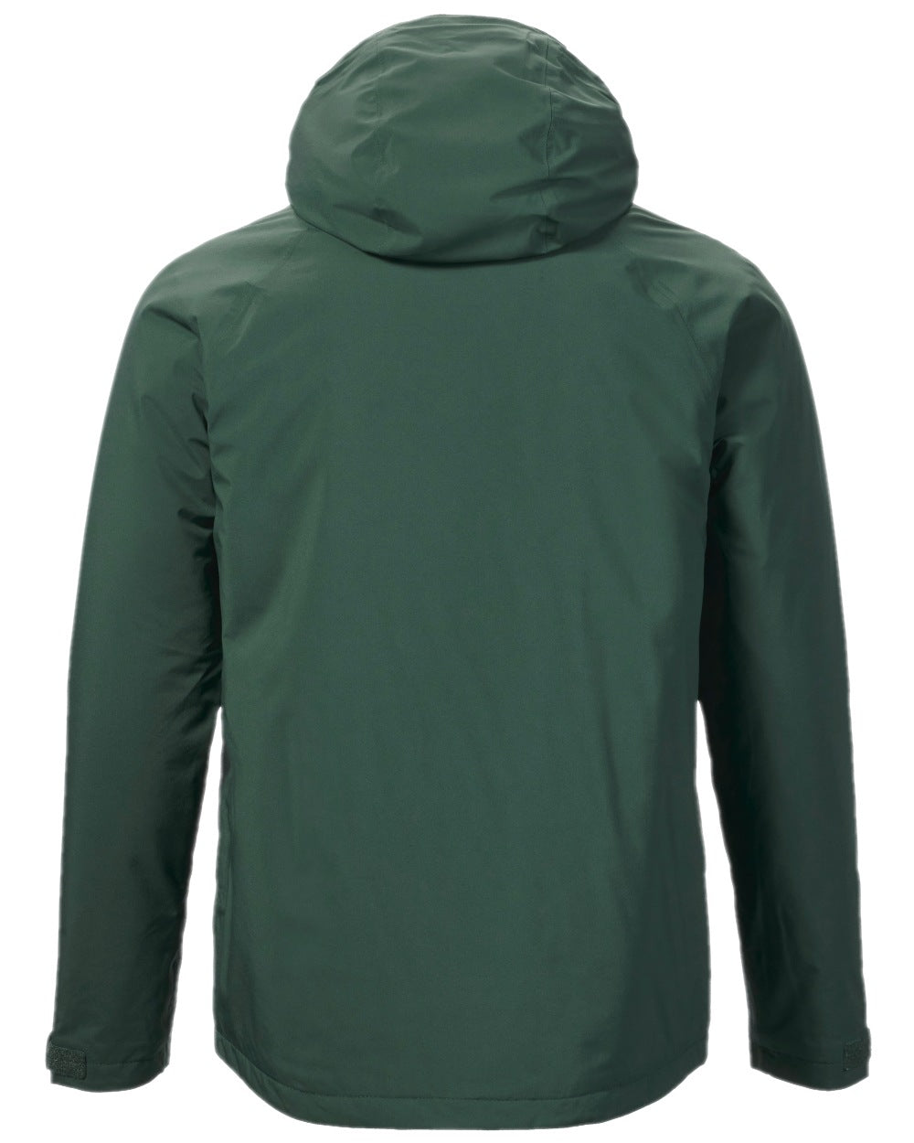 Darkest Spruce Coloured Musto Mens Insulated Rain Jacket on white background