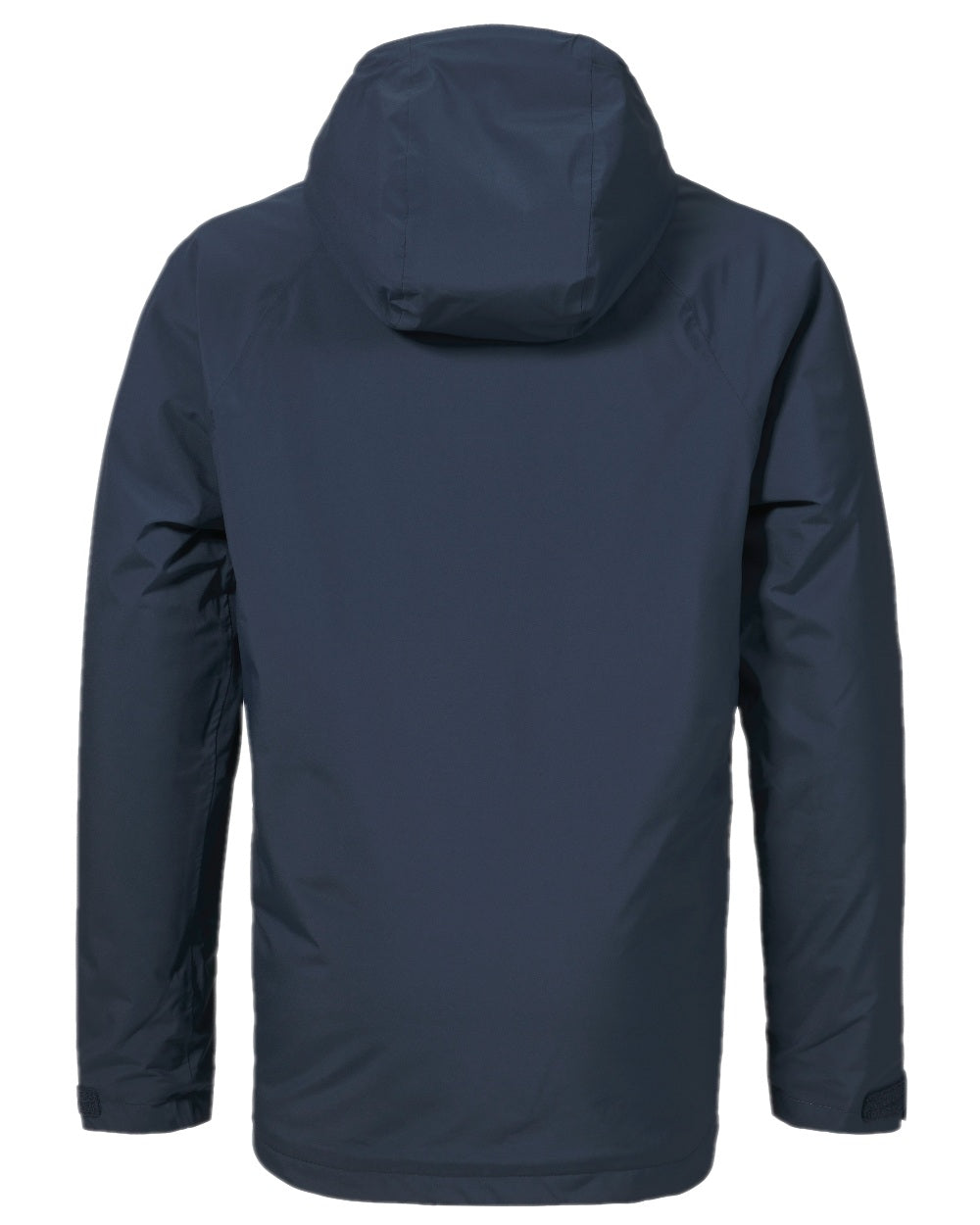 Navy Coloured Musto Mens Insulated Rain Jacket on white background
