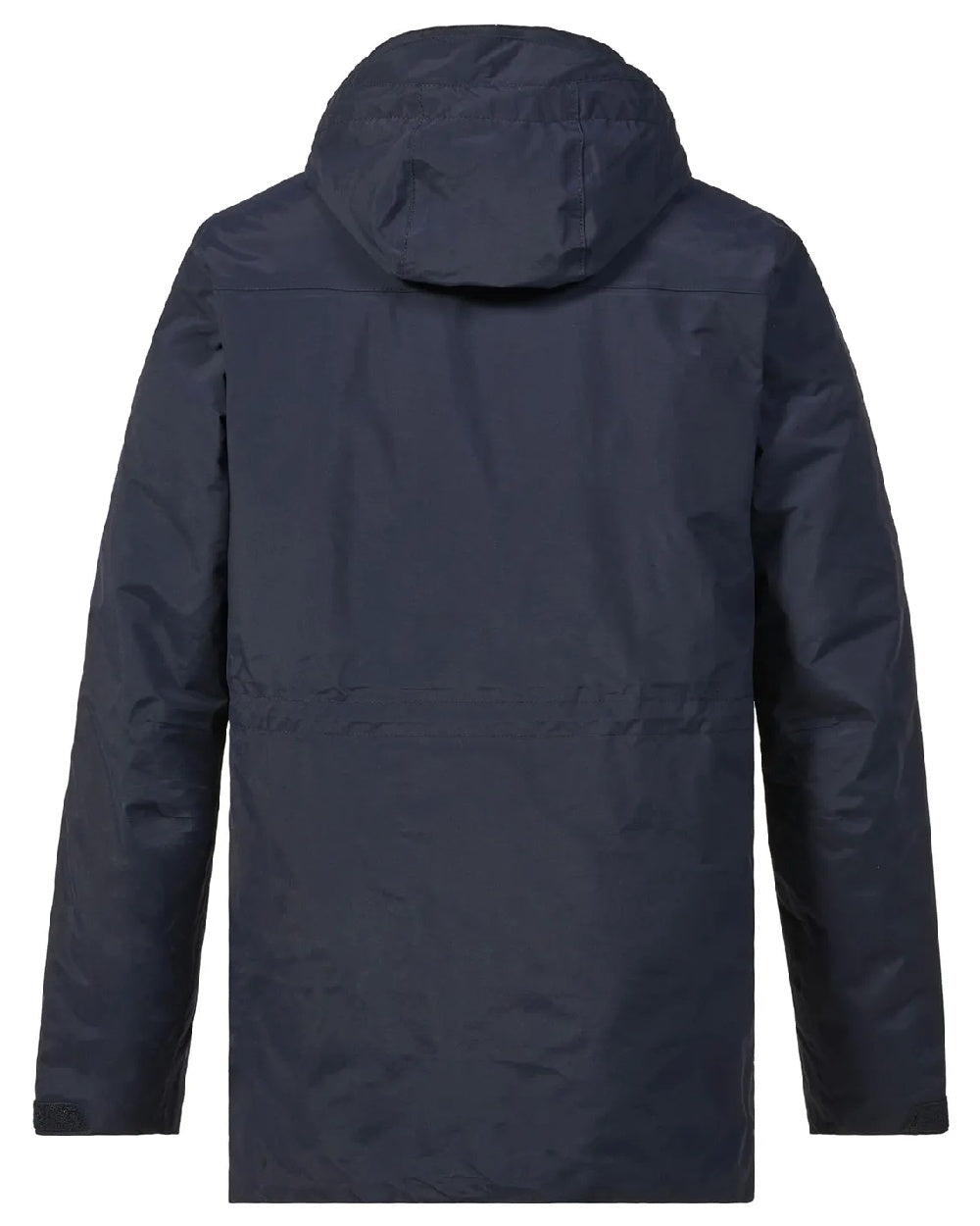 Navy coloured Musto Mens Marina Primaloft 3 in 1 Parka on white background