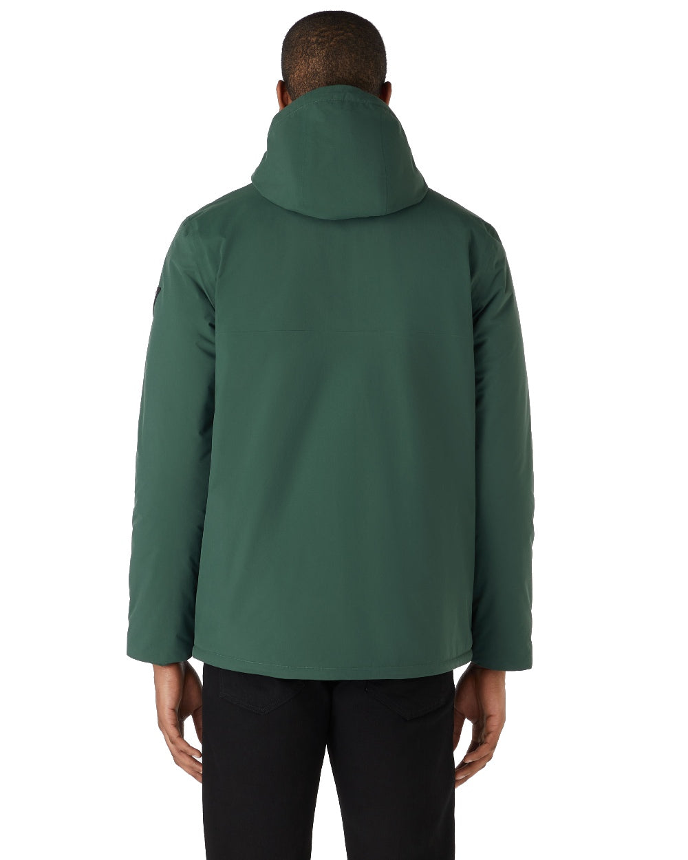 Darkest Spruce coloured Musto Mens Marina Primaloft Rain Jacket on white background