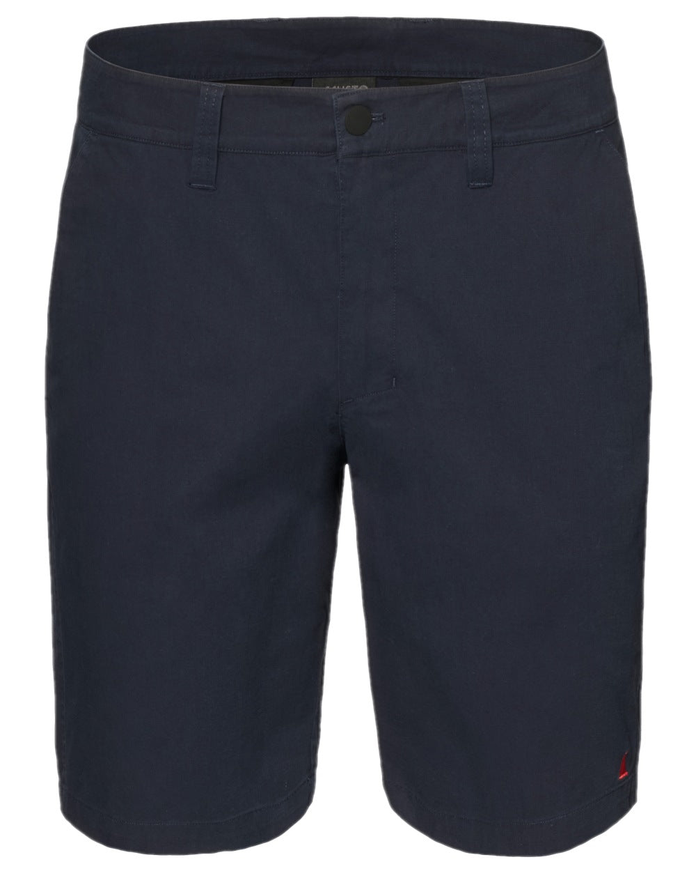 Navy Coloured Musto Mens Original Bermuda Shorts on white background