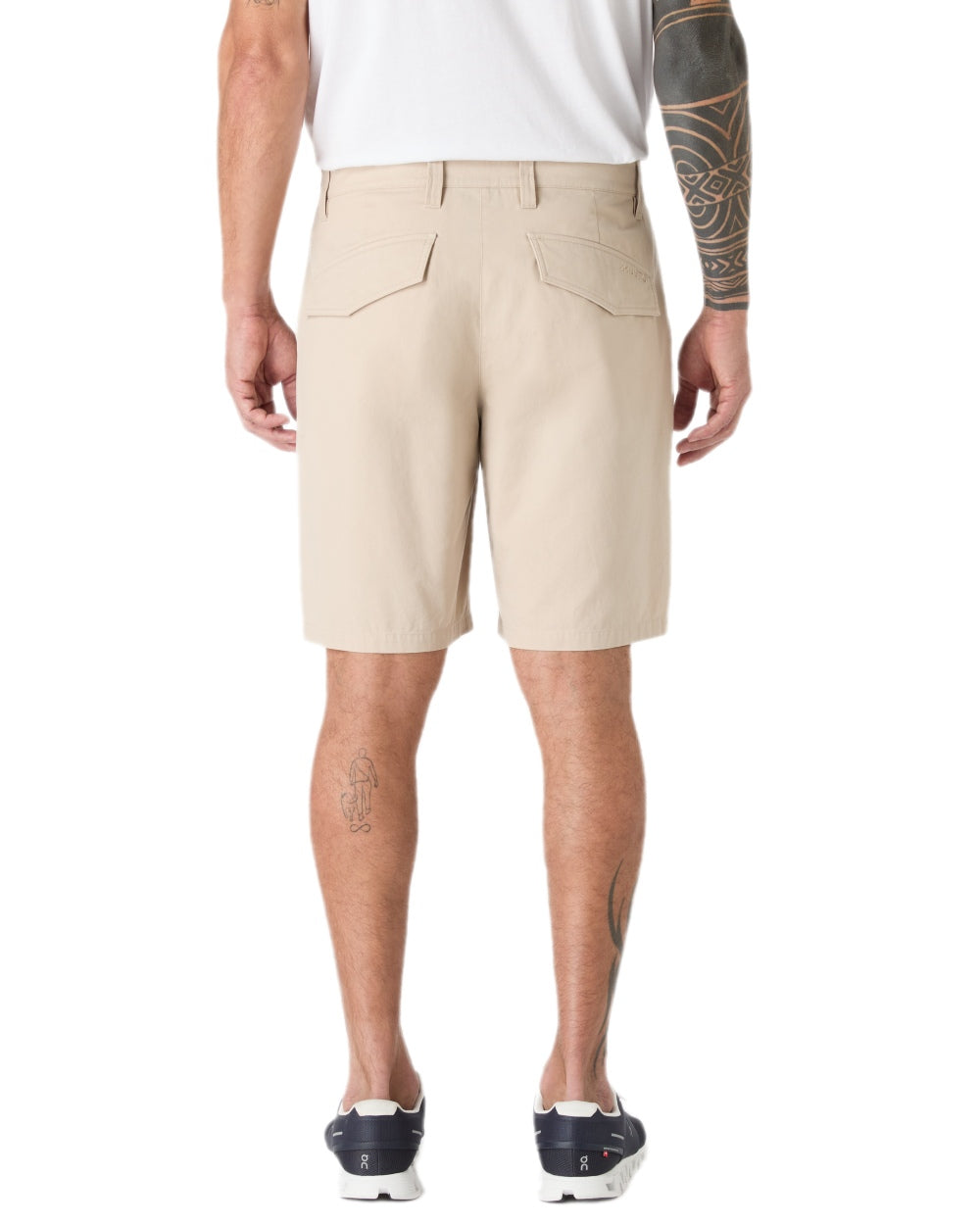 Pure Cashmere Coloured Musto Mens Original Bermuda Shorts on white background