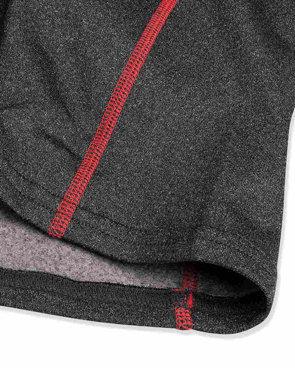 Dark Grey Marl coloured Musto Mens Thermal Base Layer Long-Sleeve Top on white background
