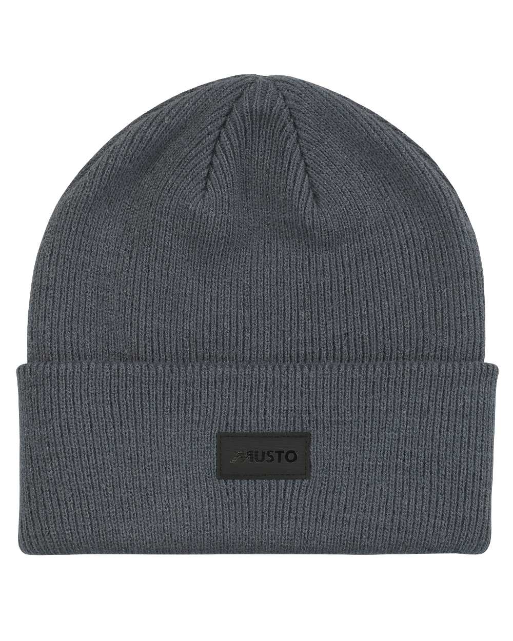 Ombre Blue Musto Shaker Cuff Beanie on white background