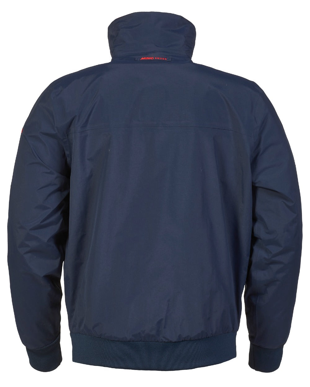 Navy Red coloured Musto Snug Blouson Jacket 2.0 on white background