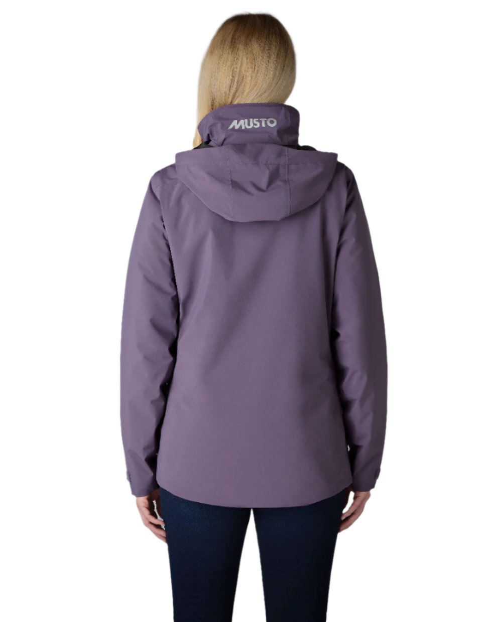 Mulberry Coloured Musto Womens Br1 Primaloft Midlayer Jacket on white background