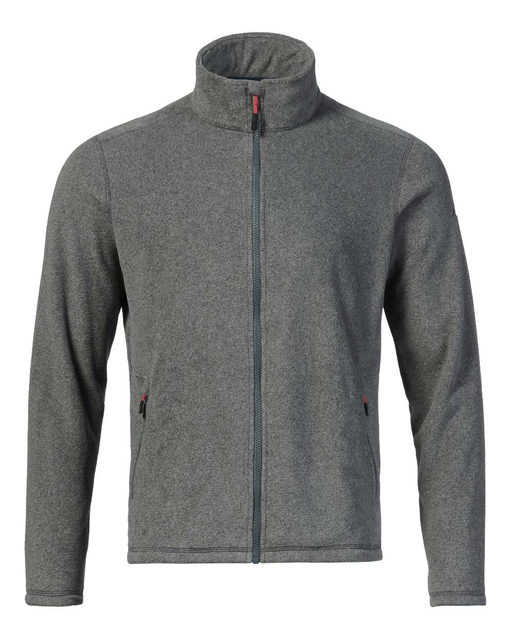 Dark Grey Marl coloured Musto Corsica Polartec 200gm Fleece 2.0 on white background