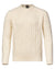 Musto Mens Marina Cable Knit Jumper in Antique Sail White #colour_antique-sail-white