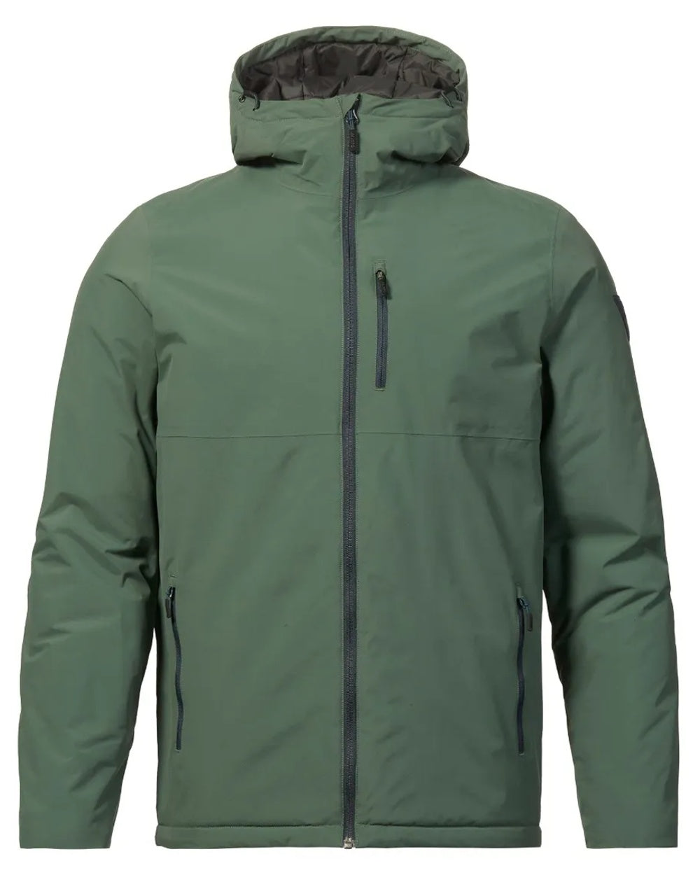 Musto Mens Marina Primaloft Rain Jacket in Green Topiary