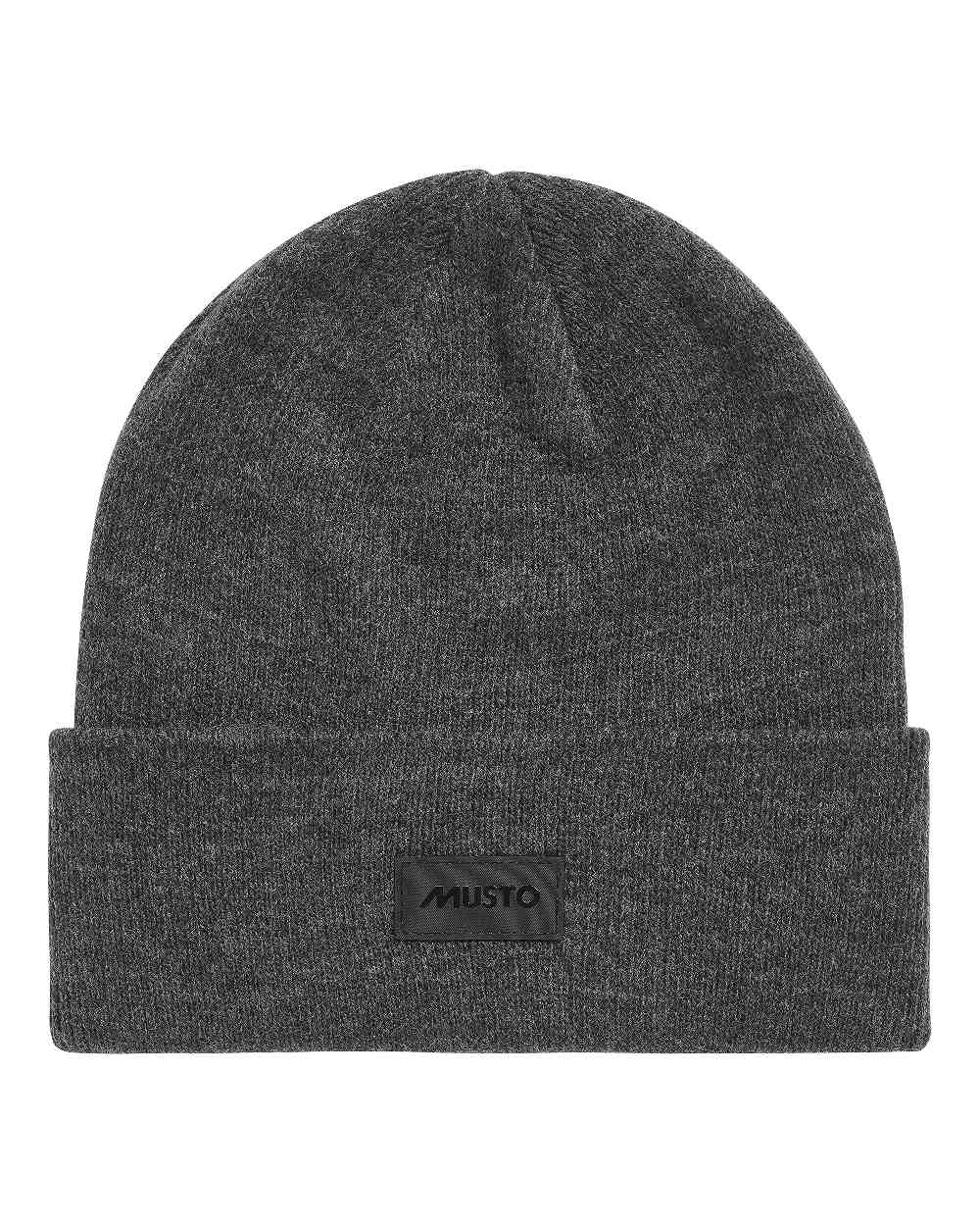 Musto Shaker Cuff Beanie in Dark Grey Marl