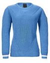 Musto Womens Marina Knit In Silver Lake Blue #colour_silver-lake-blue