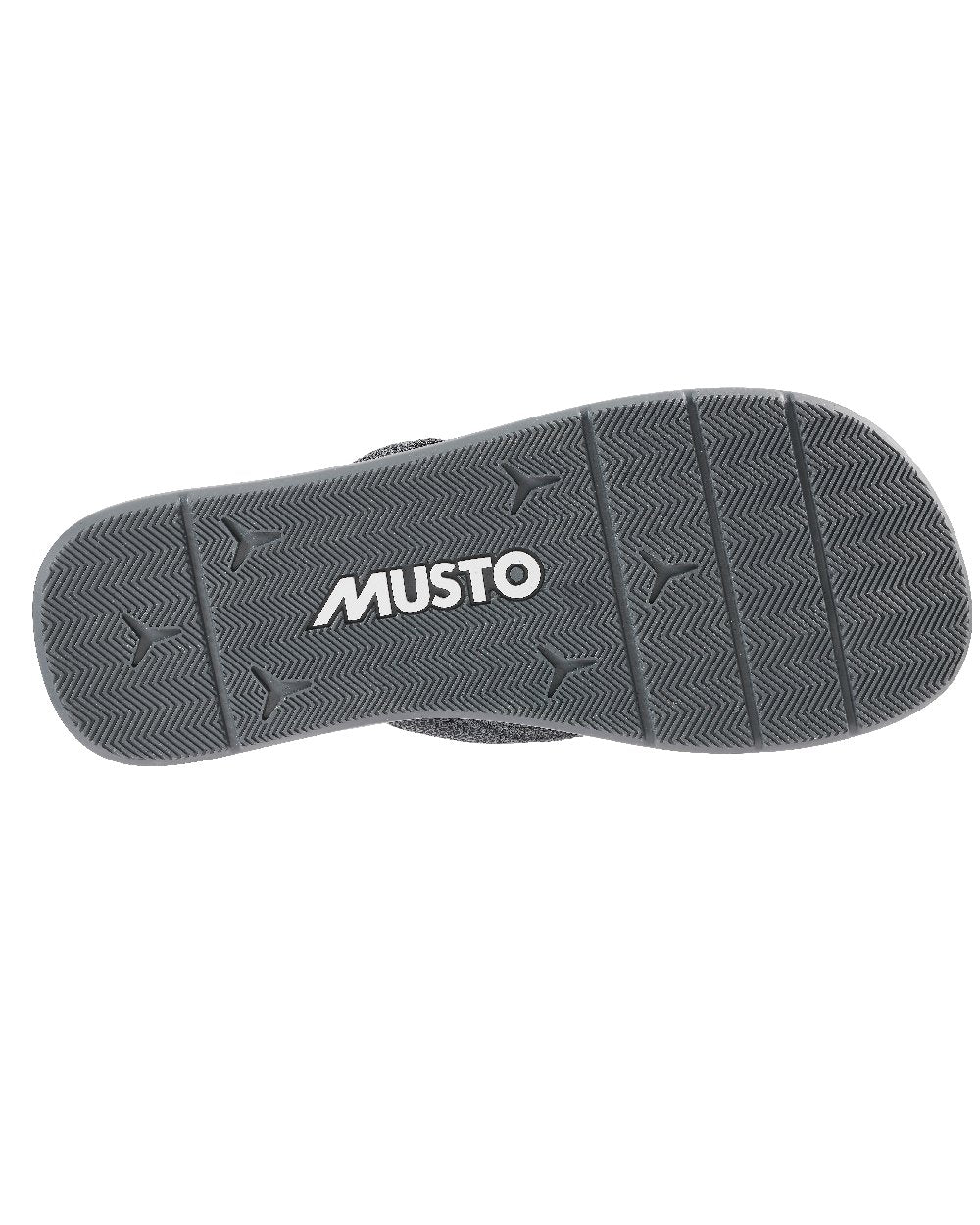 Musto Nautic Sandal in Ebony Platinum