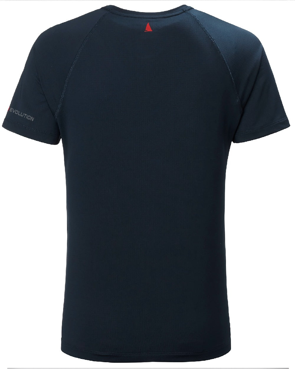 True Navy Coloured Musto Womens Evolution Sunblock Short Sleeve T-Shirt On A White Background 