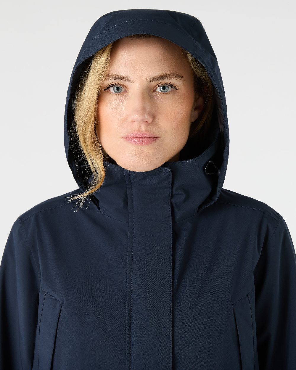 Navy Coloured Musto Womens Fenland Jacket 3.0 on White Background