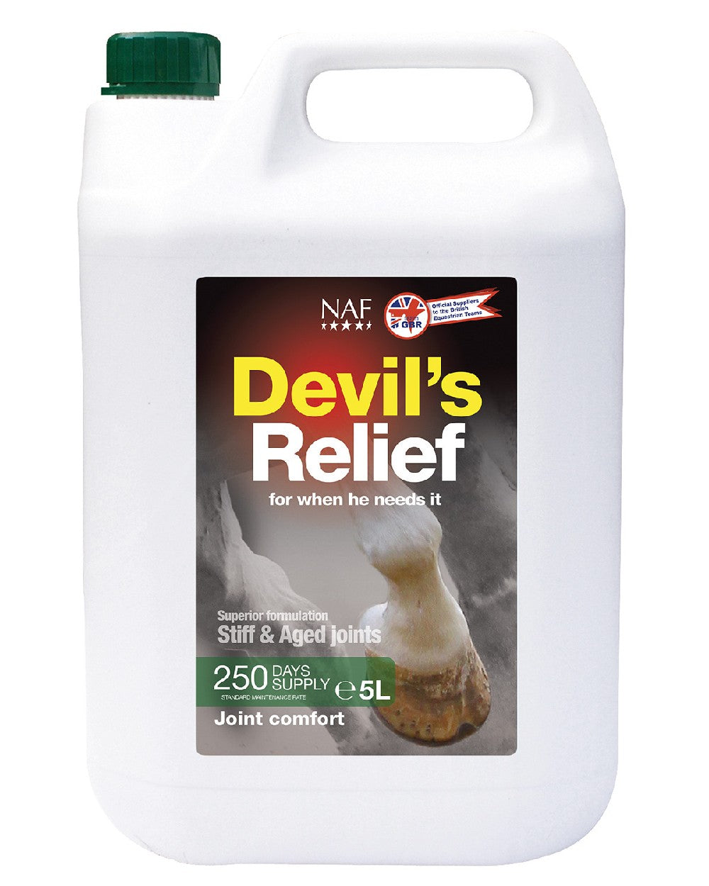NAF Devils Relief 5L on white background