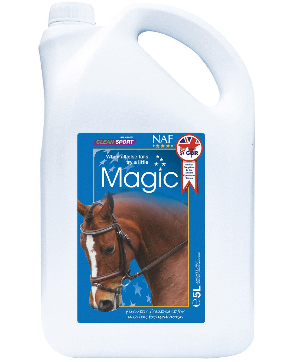 NAF Five Star Magic Liquid 5lt on white background