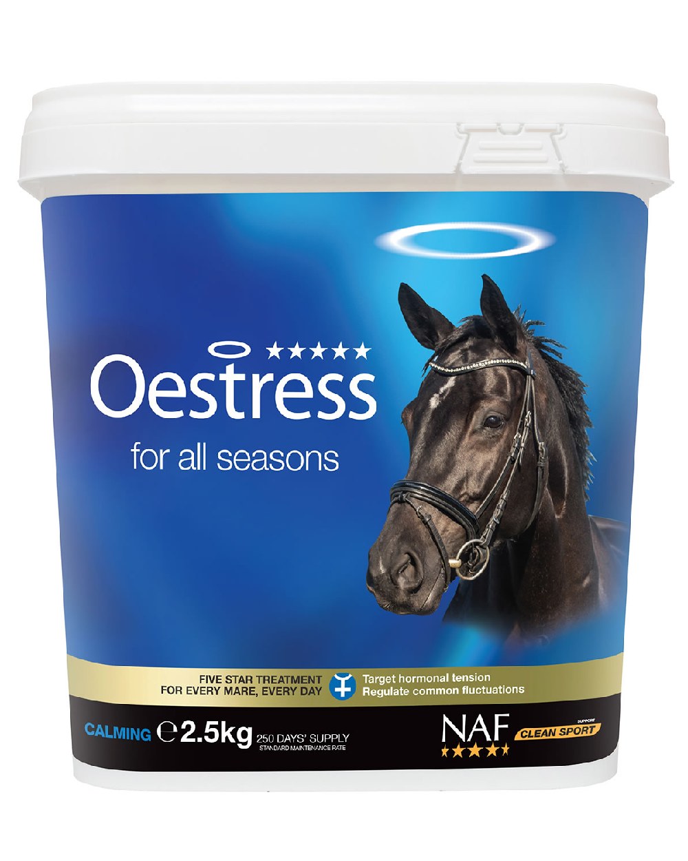 NAF Five Star Oestress 2.5kg on white background