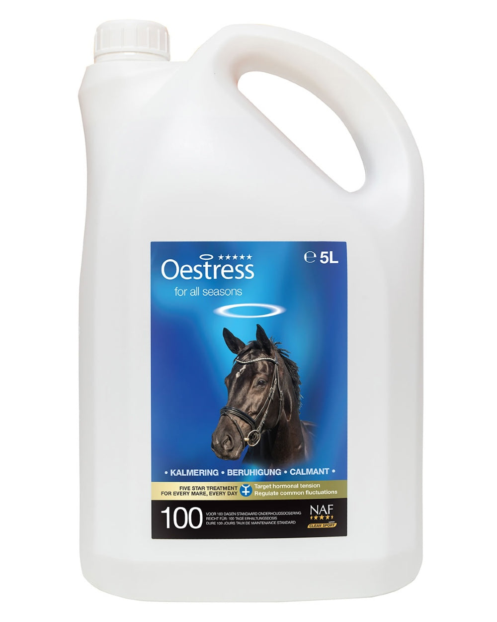 NAF Five Star Oestress Liquid 5lt on white background