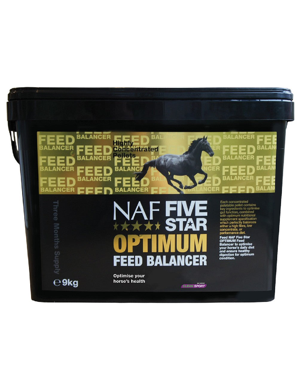 NAF Five Star Optimum Feed Balancer 9kg on white background