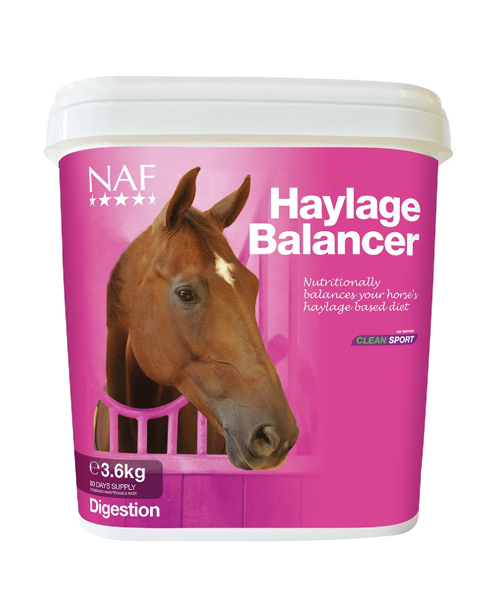 NAF Haylage Balancer on white background