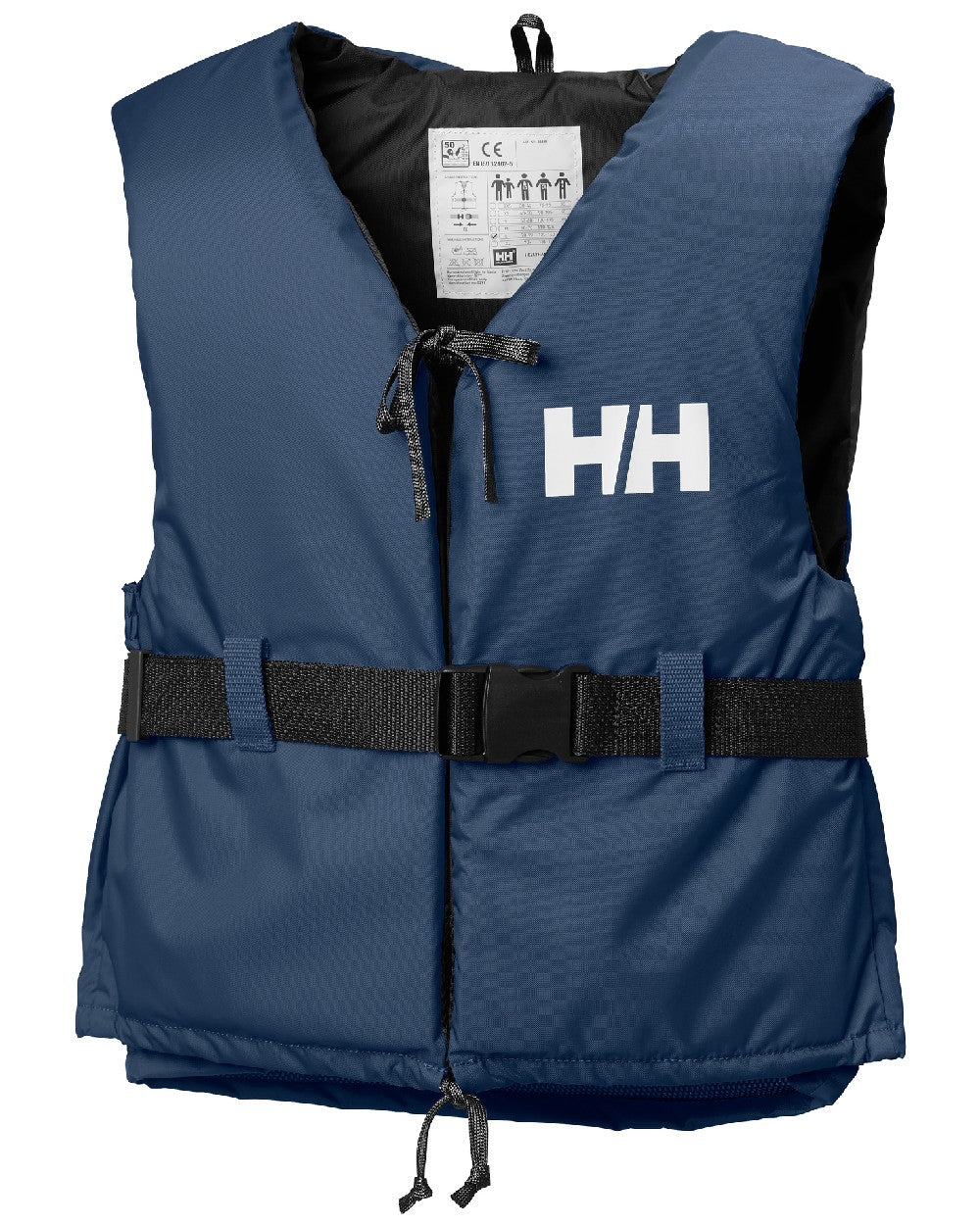 Navy coloured Helly Hansen Sport II Flotation Vest on white background