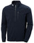 Navy coloured Helly Hansen Mens Crew Softshell Jacket 2.0 on white background #colour_navy