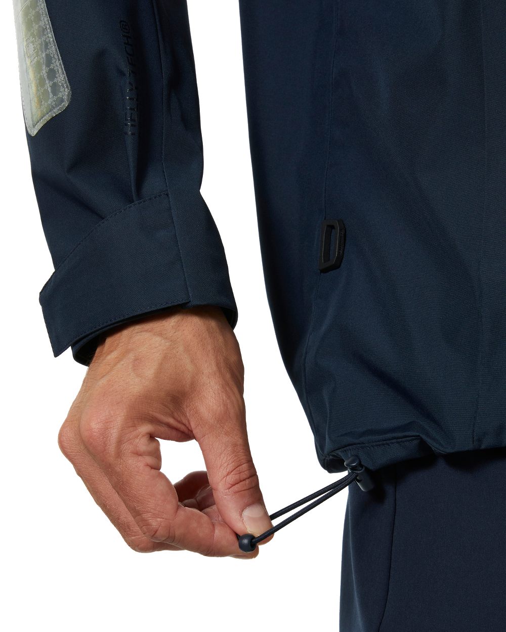 Navy coloured Helly Hansen Mens Salt Inshore Jacket on white background