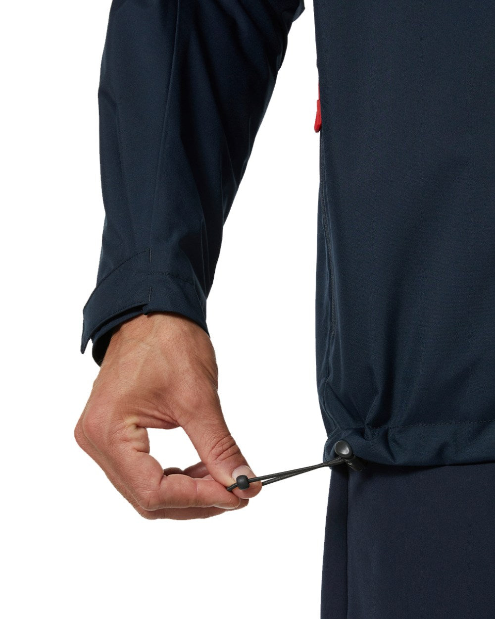 Navy Coloured Helly Hansen Mens Crew Midlayer Jacket 2 On A White Background