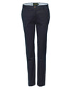 Navy Coloured Laksen Pennyton Chino Trousers On A White Background #colour_navy