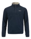 Navy Coloured Musto Mens Classic Fleece Pullover On A White Background #colour_navy