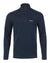 Navy Coloured Musto Mens Fast Dry Half Zip Top On A White Background #colour_navy