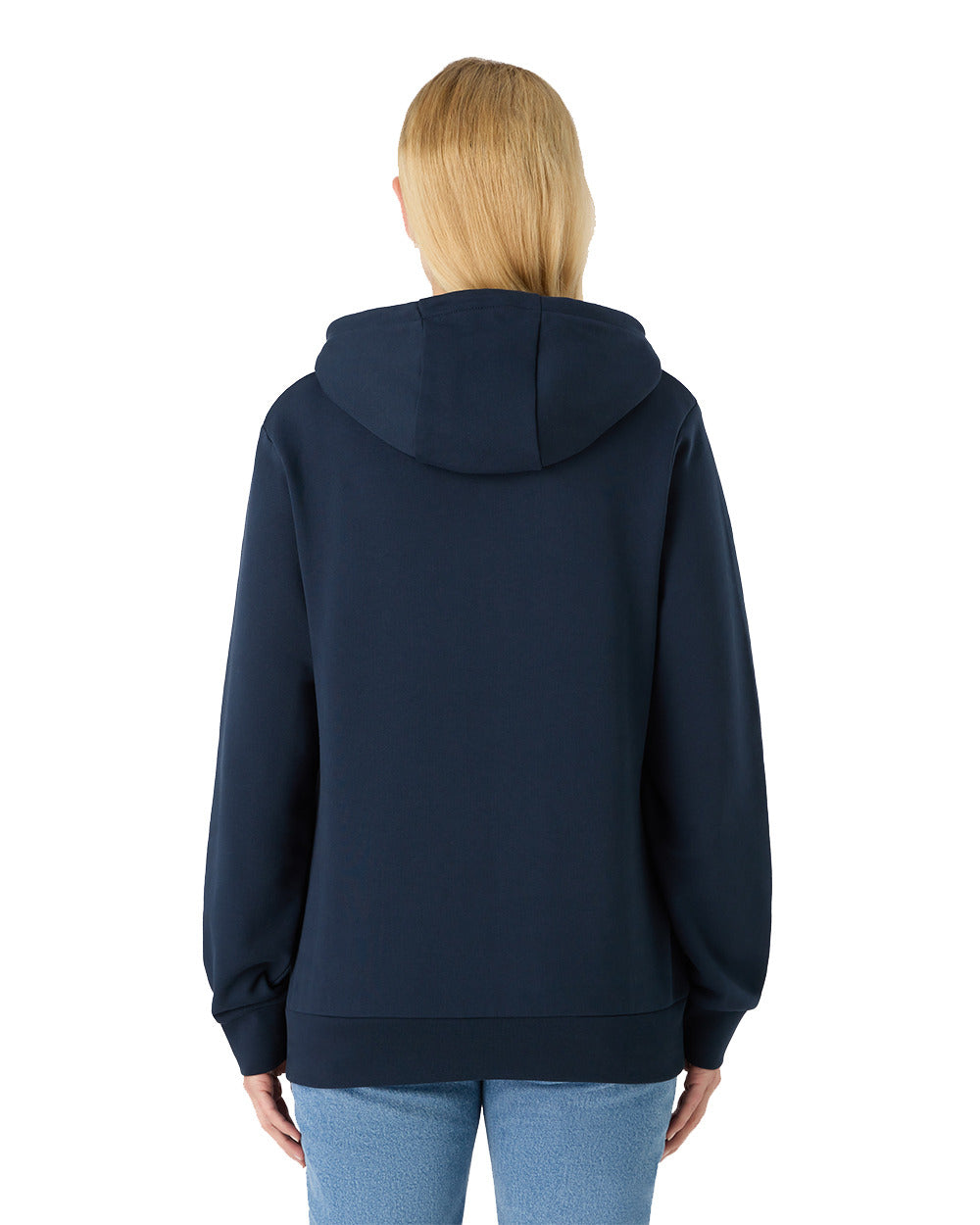 Navy Coloured Musto Womens 1964 Hoodie On A White Background